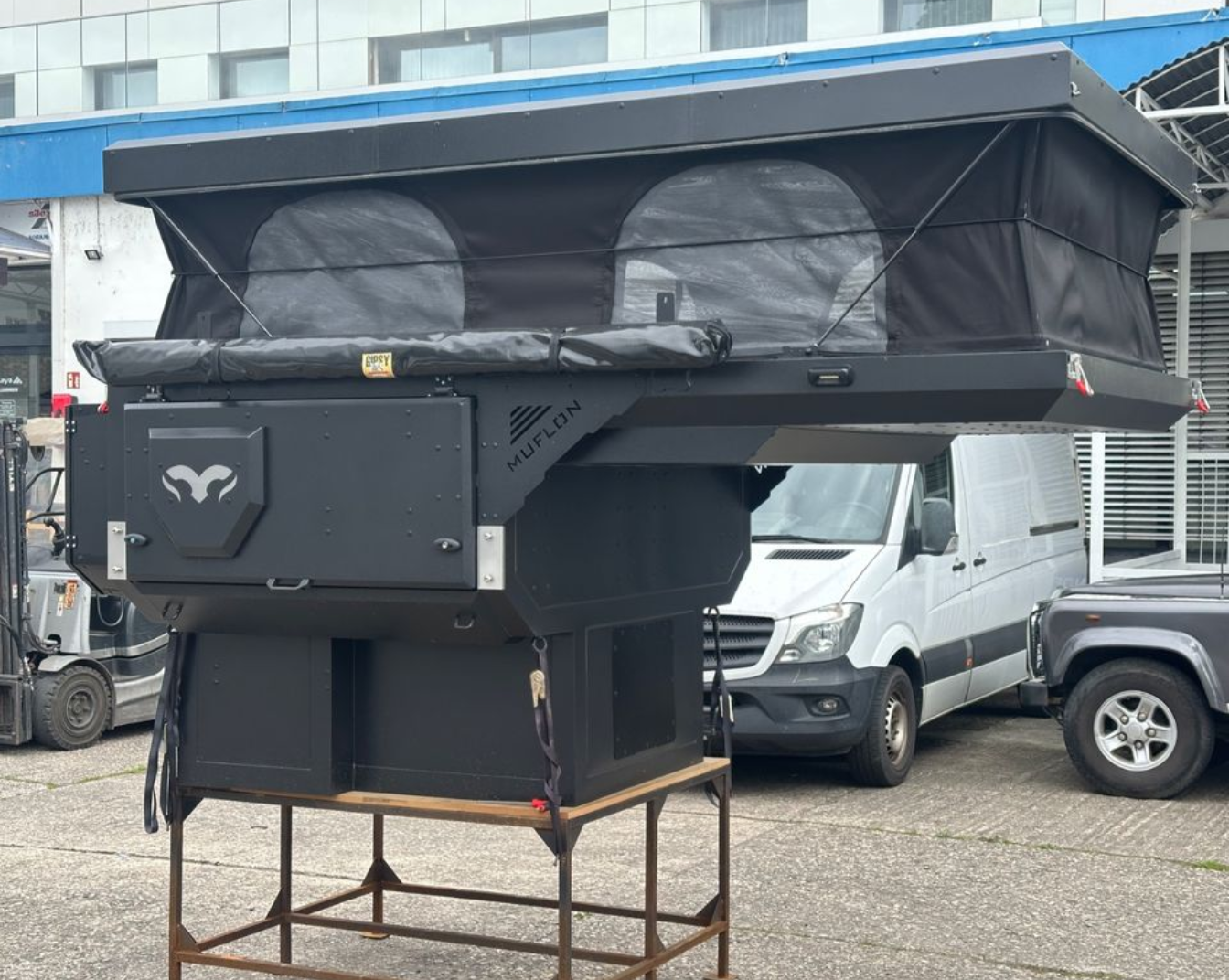 MUFLON Wohnkabine NEU - Absetzkabine Offroad Vollausstattung
