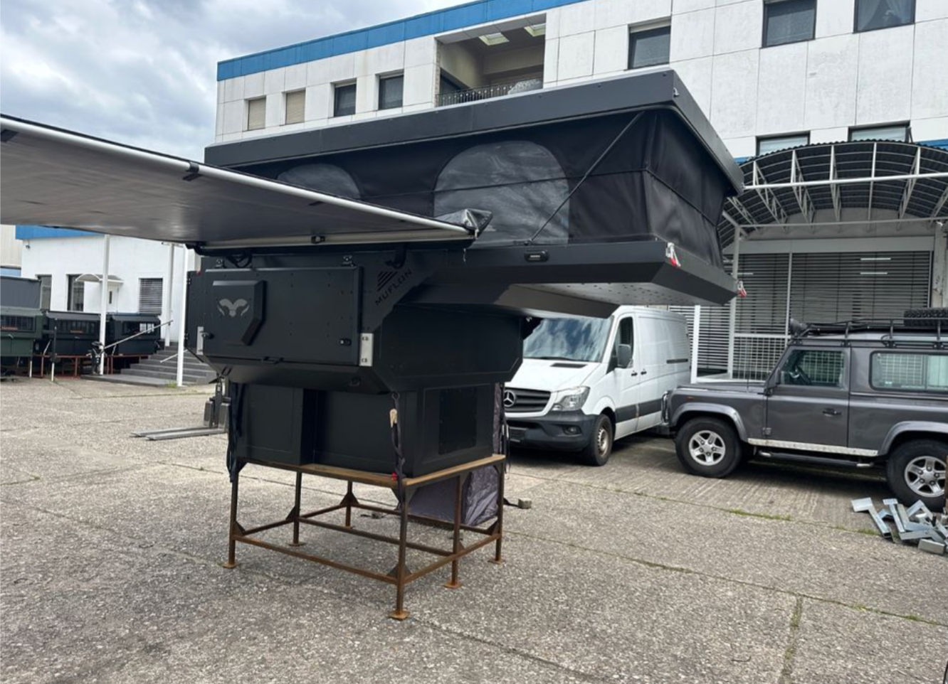 MUFLON Wohnkabine NEU - Absetzkabine Offroad Vollausstattung