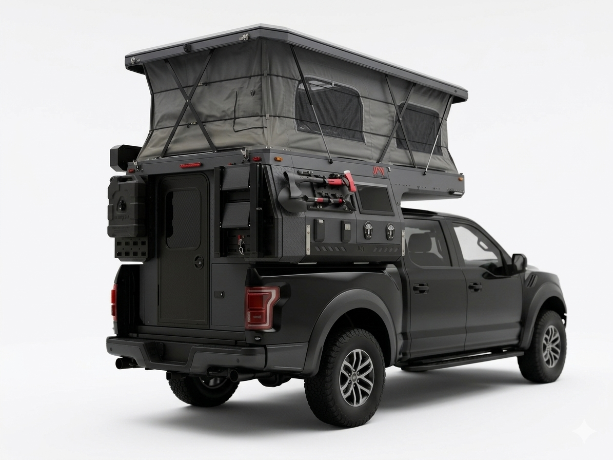 JOY Outdoor: Traum-Wohnkabine für Pickups NEU Vollausstattung